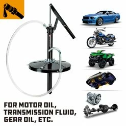 Powerbuilt Lever Bucket Pump for 5 Gallon Buckets - 648772 11 Powerbuilt Lever Bucket Pump for 5 Gallon Buckets - 648772 -Powerbuilt Tools Store Online 648772 06