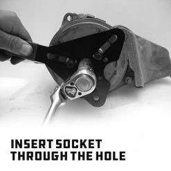 Powerbuilt A/C Clutch Holding Tool - 648980 10 Powerbuilt A/C Clutch Holding Tool - 648980 -Powerbuilt Tools Store Online 648980 05