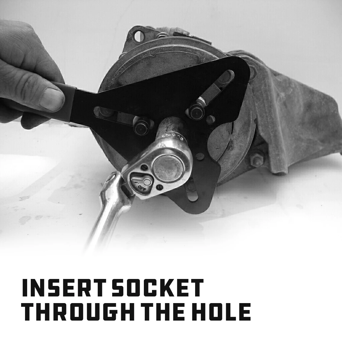 Powerbuilt A/C Clutch Holding Tool - 648980 5 Powerbuilt A/C Clutch Holding Tool - 648980 - Image 5