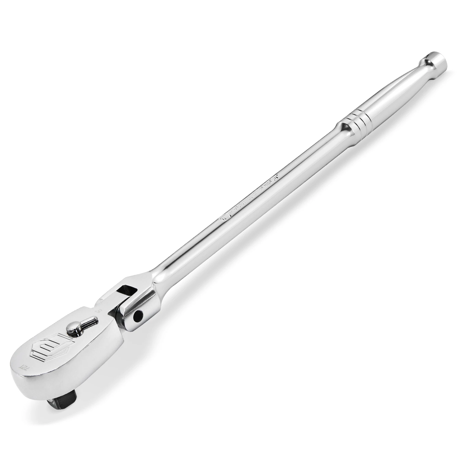 Powerbuilt 3/8 Inch Drive 72 Tooth Sealed Head Flex Ratchet - 649934 1 Powerbuilt 3/8 Inch Drive 72 Tooth Sealed Head Flex Ratchet - 649934