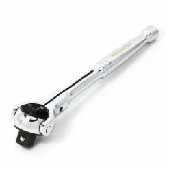Powerbuilt 3/8 Inch Drive Compact Swivel Head Ratchet - 649941