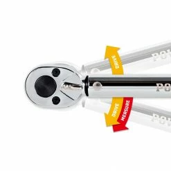 Powerbuilt 1/2" Dr. Micrometer Torque Wrench - 649974 -Powerbuilt Tools Store Online 649974 3