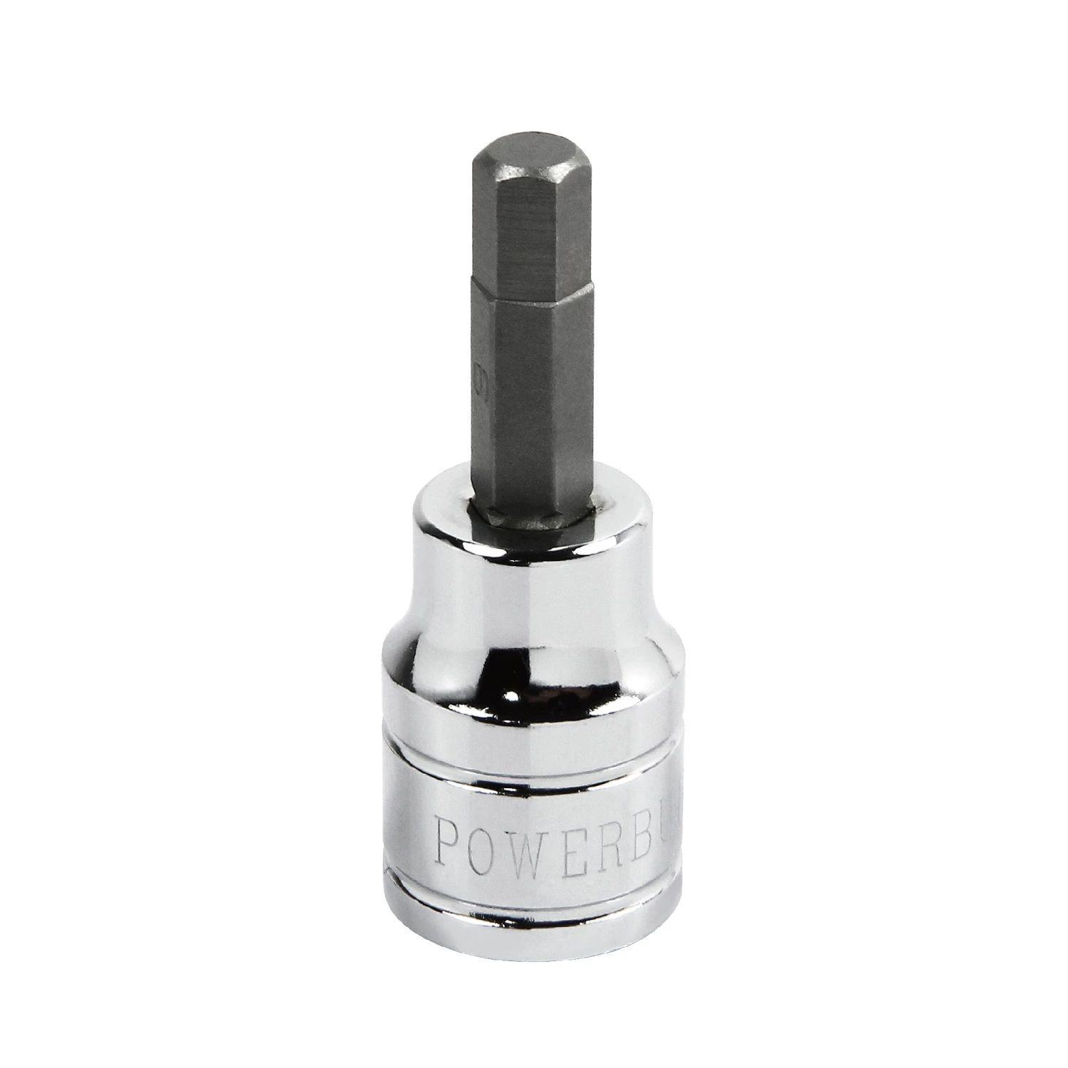 Powerbuilt 3/8 Inch Drive x 6MM Hex Bit Socket - 640556 1 Powerbuilt 3/8 Inch Drive x 6MM Hex Bit Socket - 640556