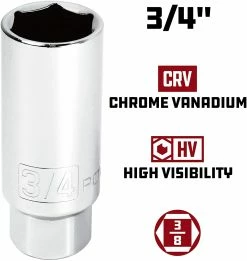 Powerbuilt 640855 3/8-Inch Drive Spark Plug Socket Set, 5-Piece -Powerbuilt Tools Store Online 71HoJR4pnL. AC SL1500