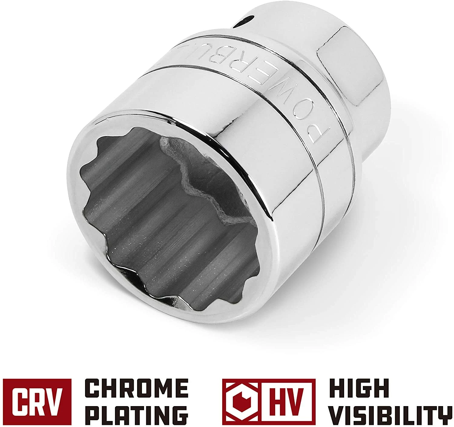 Powerbuilt 943243 3/4-Inch Drive 12 Point 40mm Socket 4 Powerbuilt 943243 3/4-Inch Drive 12 Point 40mm Socket - Image 4