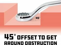 Powerbuilt 5 Piece Metric Offset Box End Wrench Set, 45 Degree Offset for Added Reach, Z-Drive Broaching Reduces Round-Off, Chr -Powerbuilt Tools Store Online 71YXg9jEiQL. AC SL1500