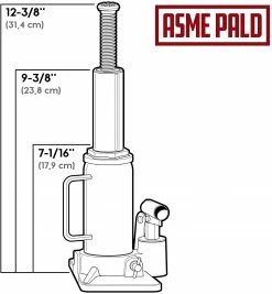 Powerbuilt 12 Ton Shorty Bottle Jack - 647502 -Powerbuilt Tools Store Online 71iVLpeFxLL. AC SL1500