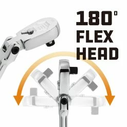 Powerbuilt 3/8 Inch Drive 72 Tooth Sealed Head Flex Ratchet - 649934 9 Powerbuilt 3/8 Inch Drive 72 Tooth Sealed Head Flex Ratchet - 649934 -Powerbuilt Tools Store Online 72t20flex20head20ratchet 03