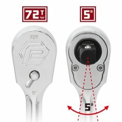 Powerbuilt 3/8 Inch Drive 72 Tooth Sealed Head Ratchet - 649931 7 Powerbuilt 3/8 Inch Drive 72 Tooth Sealed Head Ratchet - 649931 -Powerbuilt Tools Store Online 72t20ratchet 03 2