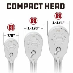 Powerbuilt 3/8 Inch Drive 72 Tooth Sealed Head Ratchet - 649931 9 Powerbuilt 3/8 Inch Drive 72 Tooth Sealed Head Ratchet - 649931 -Powerbuilt Tools Store Online 72t20ratchet 05 2