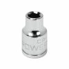 Powerbuilt 3/8 in. Drive x 8mm 6 Point Metric Socket - 940023