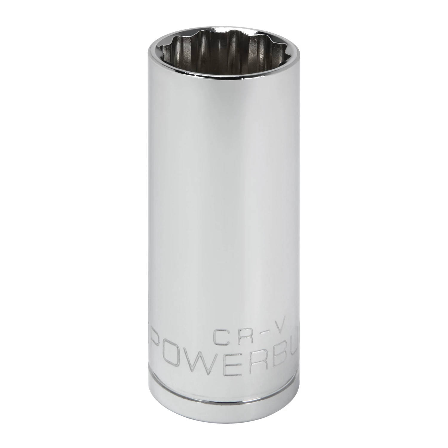 Powerbuilt 3/8 in. Drive x 3/4 in. 12 Point SAE Deep Socket - 940050 1 Powerbuilt 3/8 in. Drive x 3/4 in. 12 Point SAE Deep Socket - 940050