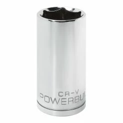 Powerbuilt 1/2 Inch Drive x 30 MM 6 Point Deep Socket - 940121