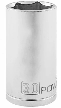 Powerbuilt 1/2 Inch Drive 32 MM 6 Point Deep Socket - 940123