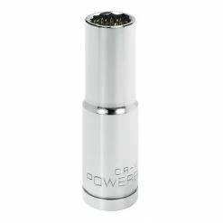 Powerbuilt 1/2 in. Drive x 9/16 in. 12 Point Deep Socket - 940131