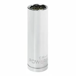 Powerbuilt 1/2 in. Drive x 11/16 in. 12 Point Deep Socket - 940133
