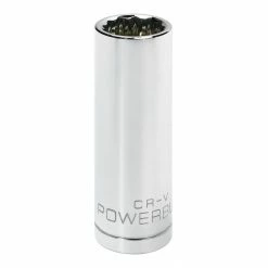 Powerbuilt 1/2 in. Drive x 3/4 in. 12 Point Deep Well Socket - 940134
