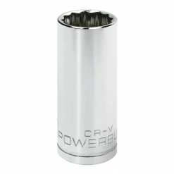 Powerbuilt 1/2 in. Drive x 1 in. 12 Point Deep Socket - 940138