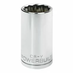 Powerbuilt 1/2 in. Drive x 1-1/4 in. 12 Point Deep Socket - 940142