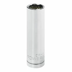 Powerbuilt 1/2 in. Drive x 16mm 12 Point Deep Socket - 940157