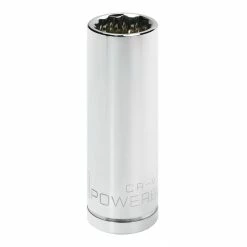 Powerbuilt 1/2 in. Drive x 18mm 12 Point Deep Socket - 940159