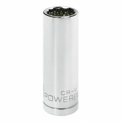 Powerbuilt 1/2 in. Drive x 19mm 12 Point Deep Socket - 940160