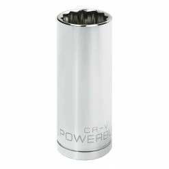 Powerbuilt 1/2 in. Drive x 22mm 12 Point Deep Socket - 940163