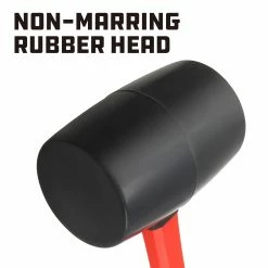 Powerbuilt 32 Ounce Rubber Mallet - 940195 9 Powerbuilt 32 Ounce Rubber Mallet - 940195 -Powerbuilt Tools Store Online 940195 04