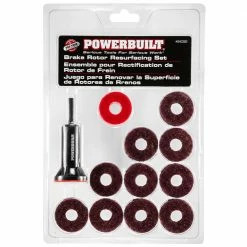 Powerbuilt Brake Rotor Wheel Hub Lug Stud Resurfacing Kit - 940382 -Powerbuilt Tools Store Online 940382v1