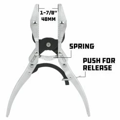 Powerbuilt 12 in. Metal Hose Pinch Off Pliers - 940545 8 Powerbuilt 12 in. Metal Hose Pinch Off Pliers - 940545 -Powerbuilt Tools Store Online 940545 04