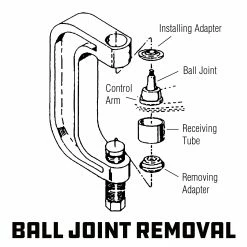 Powerbuilt 10 Piece Ball Joint Service Set - 940579 -Powerbuilt Tools Store Online 940579 04