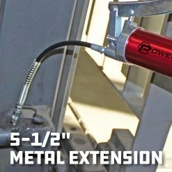 Powerbuilt 4500 PSI Anodized Lever Heavy Duty Grease Gun - 940756 -Powerbuilt Tools Store Online 940756 06