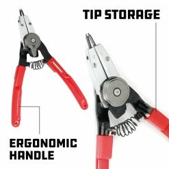 Powerbuilt Combo Switch Internal/External Snap Ring Pliers - 941456 -Powerbuilt Tools Store Online 941456 04