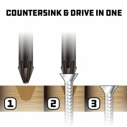 Powerbuilt 3 Piece Phillips Torsion Impact Screwdriver Countersink Bit Set - 941457 7 Powerbuilt 3 Piece Phillips Torsion Impact Screwdriver Countersink Bit Set - 941457 -Powerbuilt Tools Store Online 941457 03