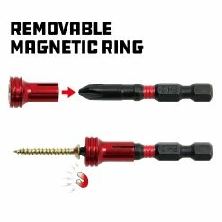 Powerbuilt 5 Piece Torsion Impact Power Screwdriver Set with Magnetic Holder -Powerbuilt Tools Store Online 941458 03