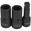 Powerbuilt 2 Piece 1/2-Inch Drive Lug Nut Impact Socket w/ 3-Inch Extension Bar
