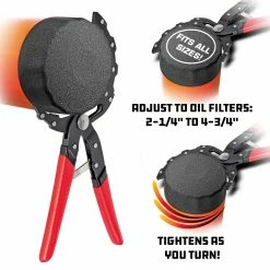 Powerbuilt Self-Adjusting Oil Filter Pliers - 942068 -Powerbuilt Tools Store Online 942068 04