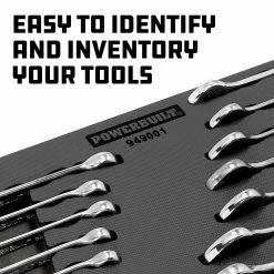 Powerbuilt 16 Piece Pro Tech Metric Combination Wrench Set - 949001 -Powerbuilt Tools Store Online 949001 06