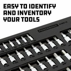 Powerbuilt 64 Piece Pro Tech Bit and E-Torx Socket Set - 949010 -Powerbuilt Tools Store Online 949010 07