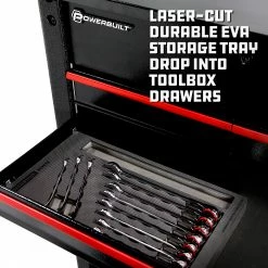 Powerbuilt 11 Piece Pro Tech Metric Reversible Ratcheting Combination Wrench Set - 949016 -Powerbuilt Tools Store Online 949016 04