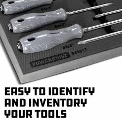 Powerbuilt Pro Tech 17 Piece Master Screwdriver Kit, Deluxe Acetate Handle 10 Powerbuilt Pro Tech 17 Piece Master Screwdriver Kit, Deluxe Acetate Handle -Powerbuilt Tools Store Online 949017 05