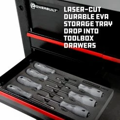 Powerbuilt Pro Tech 7 Piece Torx Screwdriver Set, Deluxe Acetate Handles -Powerbuilt Tools Store Online 949019 04