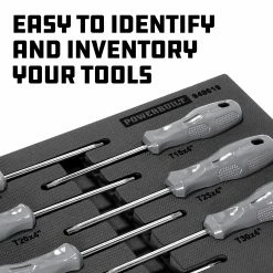 Powerbuilt Pro Tech 7 Piece Torx Screwdriver Set, Deluxe Acetate Handles -Powerbuilt Tools Store Online 949019 05