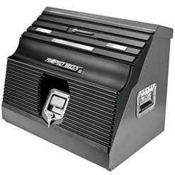 Powerbuilt 26" Rapid Box Portable Slant Front Tool Box (Magnetic Lid - Black)