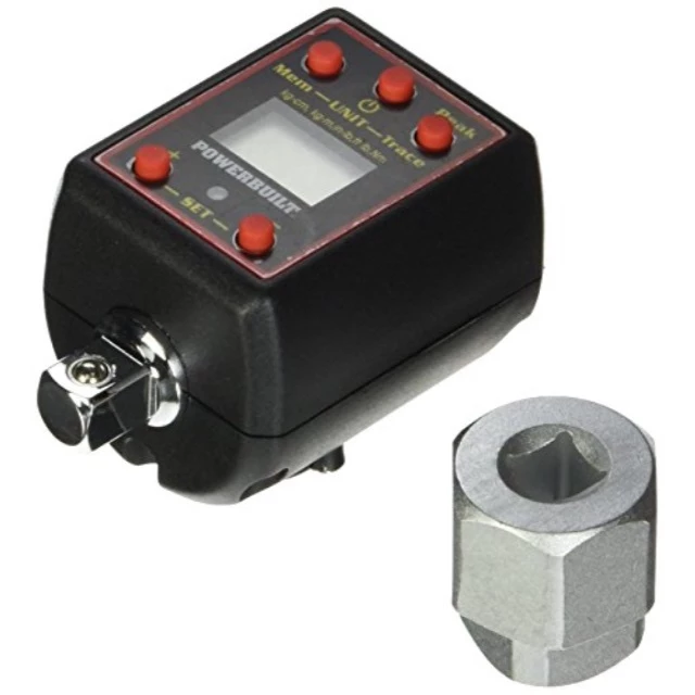 Powerbuilt 940963 38" Drive Digital Torque Adapter, 20 to 99 ftlbs 1 Powerbuilt 940963 38" Drive Digital Torque Adapter, 20 to 99 ftlbs