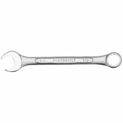 Powerbuilt 644004 Raised Panel SAE Combination Wrench 1/2