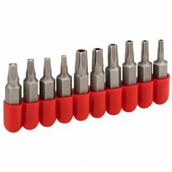 powerbuilt 646501 10pc tamper resistant star bit set