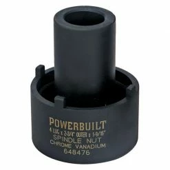 Powerbuilt 648476 Four Lug Special Spindle Nut Socket