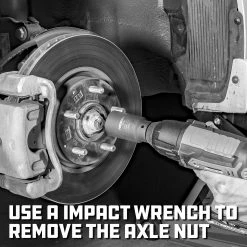 Powerbuilt 1/2 Inch Drive x 31 MM 6 Point Axle Nut Socket - 647077 -Powerbuilt Tools Store Online axle20nut20socket 03 8