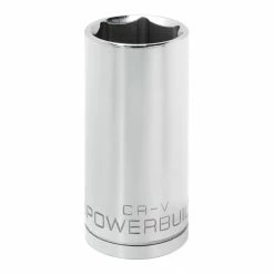 Powerbuilt 1/2 Inch Drive x 1-1/16 Inch 6 Point Deep Socket - 648217